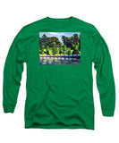 Hunnewell Estate Gardens Wellesley Massachusetts - Long Sleeve T-Shirt