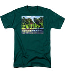 Hunnewell Estate Gardens Wellesley Massachusetts - Men's T-Shirt  (Regular Fit)