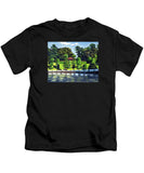 Hunnewell Estate Gardens Wellesley Massachusetts - Kids T-Shirt