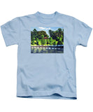 Hunnewell Estate Gardens Wellesley Massachusetts - Kids T-Shirt
