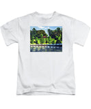 Hunnewell Estate Gardens Wellesley Massachusetts - Kids T-Shirt