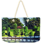 Hunnewell Estate Gardens Wellesley Massachusetts - Weekender Tote Bag