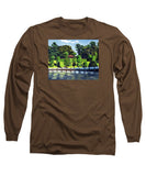Hunnewell Estate Gardens Wellesley Massachusetts - Long Sleeve T-Shirt