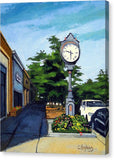 Main Street Wellesley Massachusetts - Canvas Print