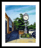 Main Street Wellesley Massachusetts - Framed Print
