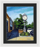 Main Street Wellesley Massachusetts - Framed Print