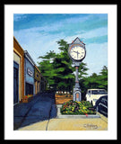 Main Street Wellesley Massachusetts - Framed Print