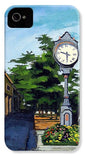 Main Street Wellesley Massachusetts - Phone Case