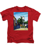 Main Street Wellesley Massachusetts - Kids T-Shirt