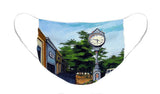 Main Street Wellesley Massachusetts - Face Mask
