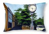 Main Street Wellesley Massachusetts - Throw Pillow