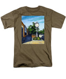Main Street Wellesley Massachusetts - Men's T-Shirt  (Regular Fit)