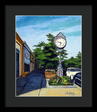 Main Street Wellesley Massachusetts - Framed Print