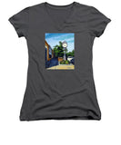 Main Street Wellesley Massachusetts - Women's V-Neck