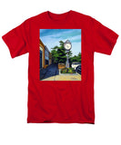 Main Street Wellesley Massachusetts - Men's T-Shirt  (Regular Fit)