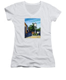 Main Street Wellesley Massachusetts - Women's V-Neck