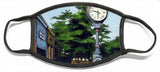 Main Street Wellesley Massachusetts - Face Mask