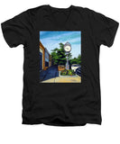 Main Street Wellesley Massachusetts - Men's V-Neck T-Shirt