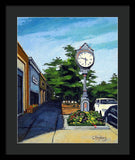 Main Street Wellesley Massachusetts - Framed Print