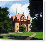 Town Hall Wellesley Massachusetts  - Canvas Print