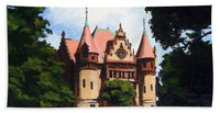 Town Hall Wellesley Massachusetts  - Bath Towel