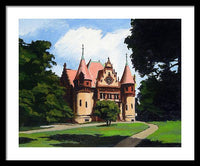 Town Hall Wellesley Massachusetts  - Framed Print