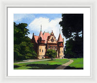 Town Hall Wellesley Massachusetts  - Framed Print