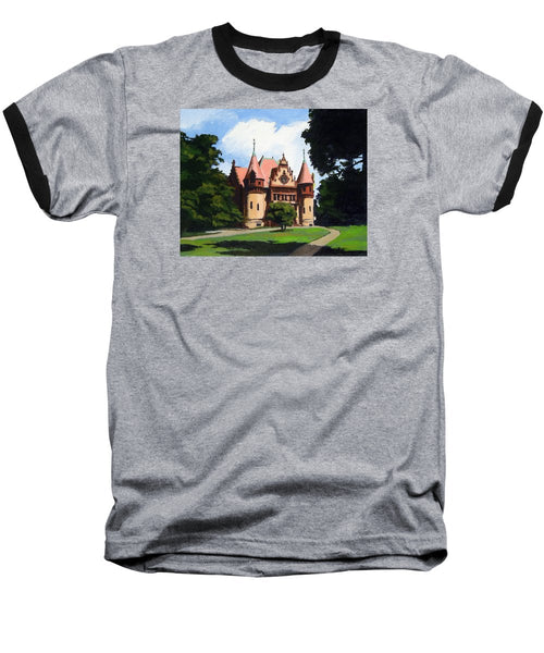 Town Hall Wellesley Massachusetts  - Baseball T-Shirt