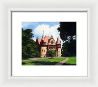 Town Hall Wellesley Massachusetts  - Framed Print