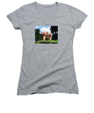 Town Hall Wellesley Massachusetts  - Women's V-Neck