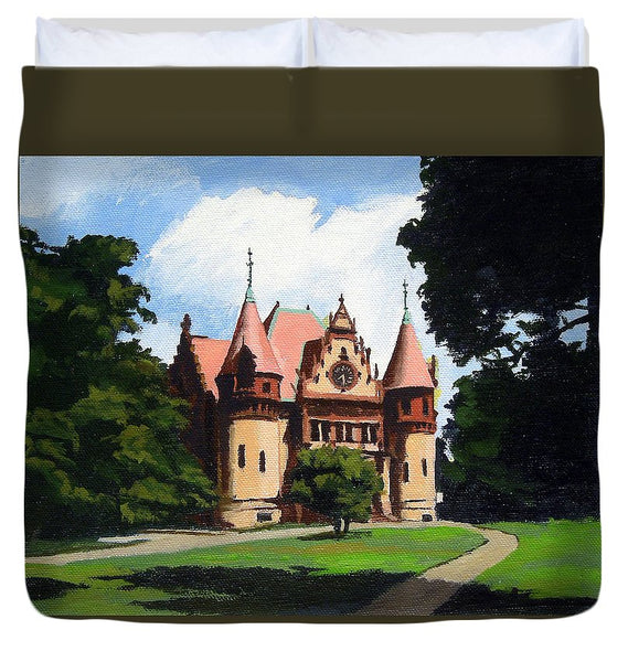 Town Hall Wellesley Massachusetts  - Duvet Cover