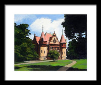 Town Hall Wellesley Massachusetts  - Framed Print