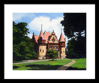 Town Hall Wellesley Massachusetts  - Framed Print