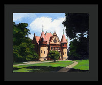 Town Hall Wellesley Massachusetts  - Framed Print