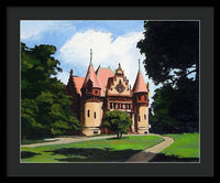 Town Hall Wellesley Massachusetts  - Framed Print