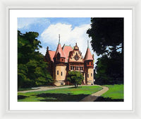Town Hall Wellesley Massachusetts  - Framed Print