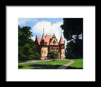 Town Hall Wellesley Massachusetts  - Framed Print