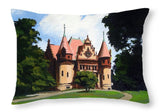 Town Hall Wellesley Massachusetts  - Throw Pillow