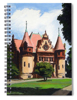 Town Hall Wellesley Massachusetts  - Spiral Notebook