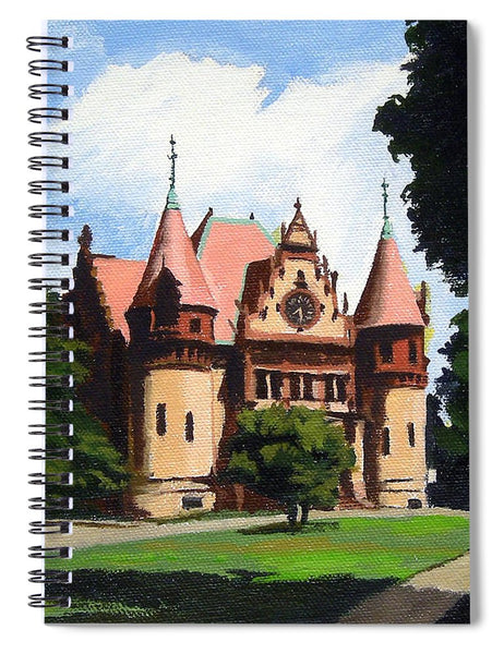 Town Hall Wellesley Massachusetts  - Spiral Notebook