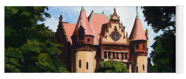Town Hall Wellesley Massachusetts  - Yoga Mat
