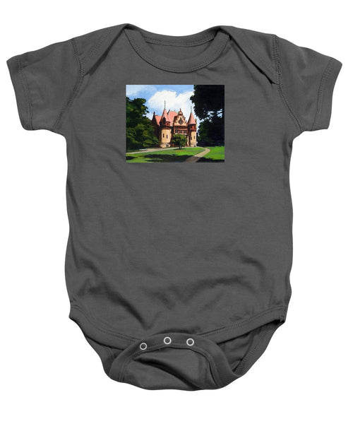 Town Hall Wellesley Massachusetts  - Baby Onesie
