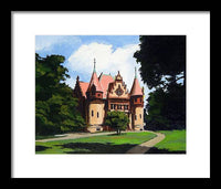 Town Hall Wellesley Massachusetts  - Framed Print