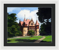 Town Hall Wellesley Massachusetts  - Framed Print
