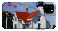 West Chop Lighthouse Martha's Vineyard Massachusetts - Phone Case