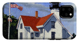 West Chop Lighthouse Martha's Vineyard Massachusetts - Phone Case