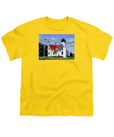West Chop Lighthouse Martha's Vineyard Massachusetts - Youth T-Shirt