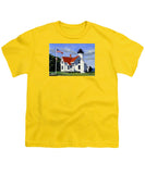 West Chop Lighthouse Martha's Vineyard Massachusetts - Youth T-Shirt