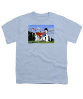 West Chop Lighthouse Martha's Vineyard Massachusetts - Youth T-Shirt