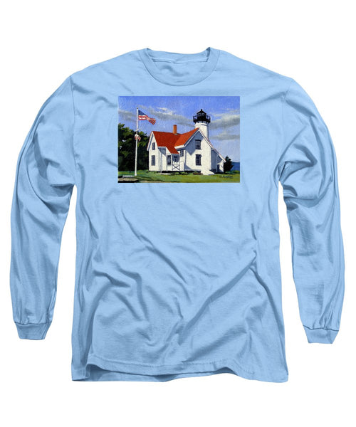 West Chop Lighthouse Martha's Vineyard Massachusetts - Long Sleeve T-Shirt